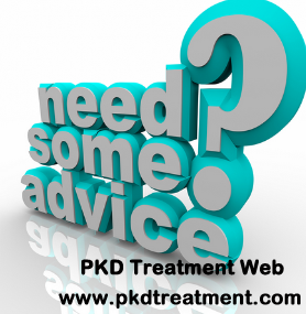 Advice for Polycystic Kidney Disease with Blood In Urine