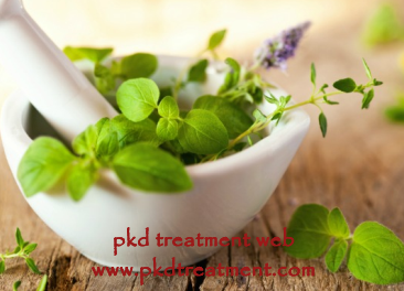Herbs Are Good for Kidney Cyst
