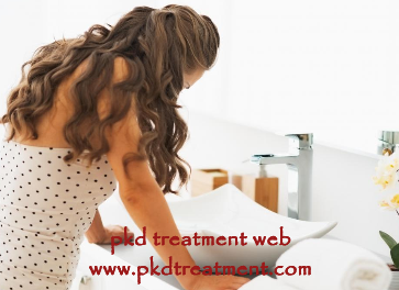 How does Kidney Cyst Cause Severe Nausea  