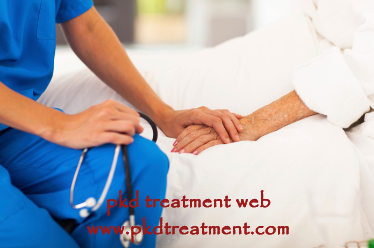 Treatment for Renal Cortical Cyst Treatment and Blood in Urine