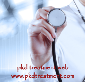 How does kidney cyst grow and enlarge
