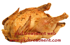 Can patients with PKD eat chicken