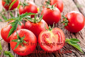 Can cystic kidney patients eat tomatoes 
