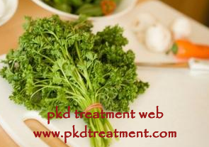 Parsley Is Good for PKD Patients 