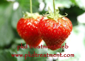 Strawberry Is Beneficial for Kidney Cyst Patients 