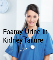 Continuous Foamy Urine for Kidney Failure Patients 