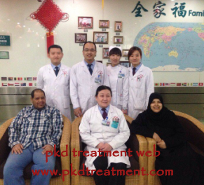 Chinese Medicine Treatment for High Creatinine and BUN in PKD Patients